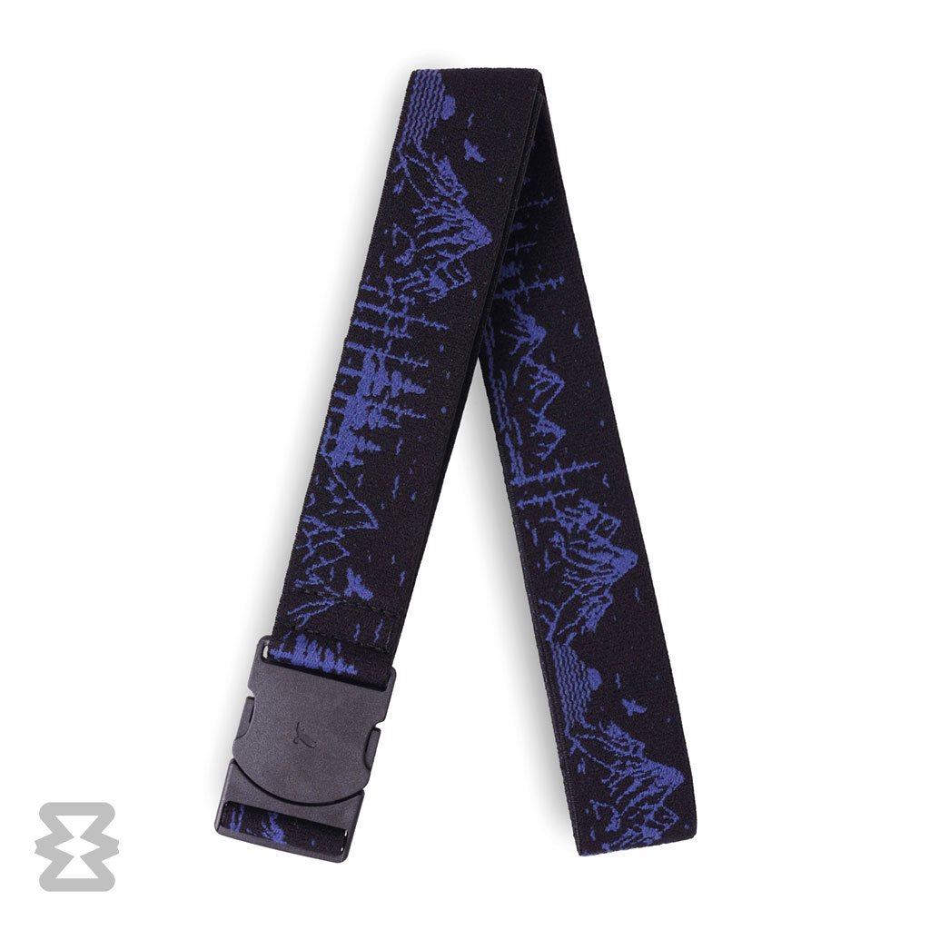 کمربند اسلیم ایگل سی مدل کشبافت ادونچر طرح جنگل طوسی مشکی