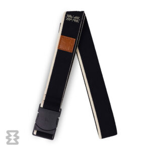 کمربند اسلیم ایگل سی مدل کشبافت ادونچر طرح عقاب مشکی