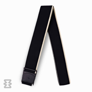 کمربند استاندارد ایگل سی مدل کشبافت ادونچر طرح عقاب مشکی