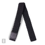 کمربند اسلیم ایگل سی مدل کشبافت بافت‌دار مشکی