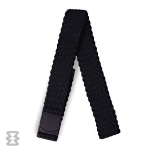 کمربند استاندارد ایگل سی مدل کشبافت بافت‌دار مشکی