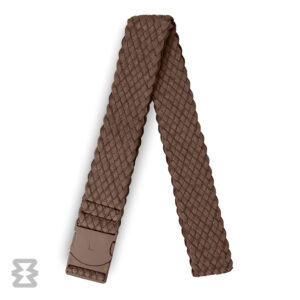 کمربند استاندارد ایگل سی مدل کشبافت بافت‌دار قهوه‌ای