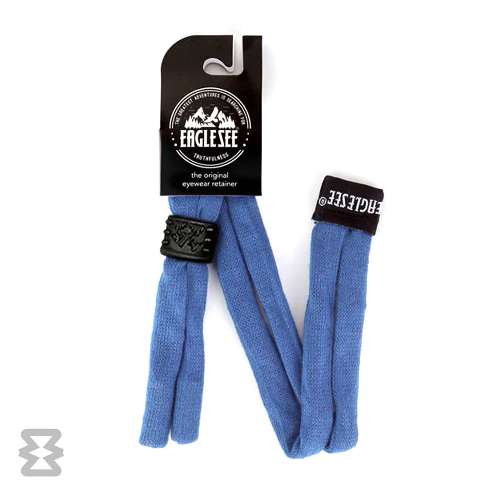 بند عینک ایگل سی مدل کتان ساده آبی