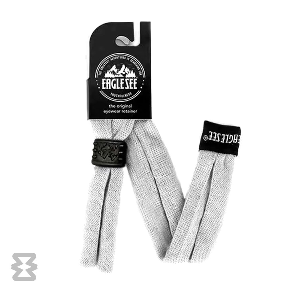 بند عینک ایگل سی مدل کتان ساده طوسی روشن