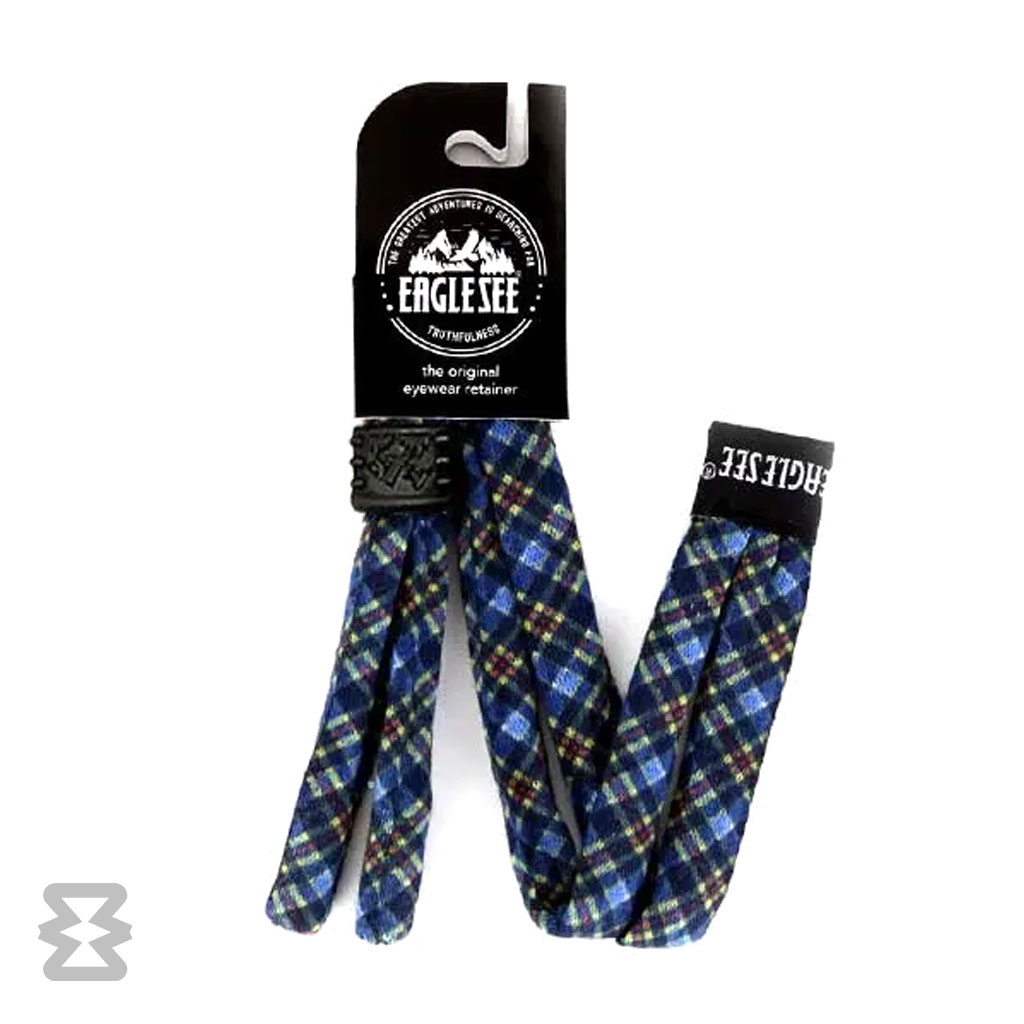 بند عینک ایگل سی مدل تارتان سرمه‌ای