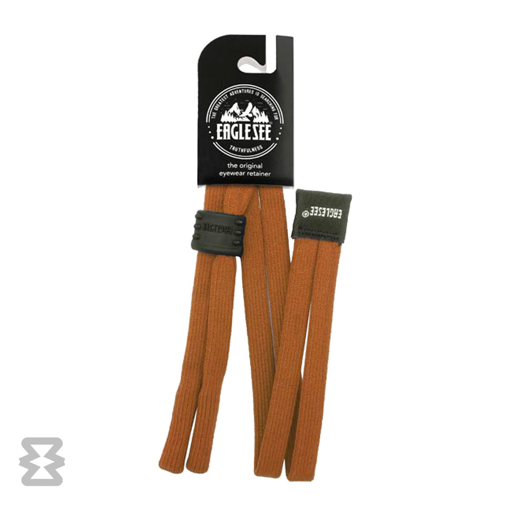 بند عینک ایگل سی مدل کشبافت جورابی قهوه‌ای