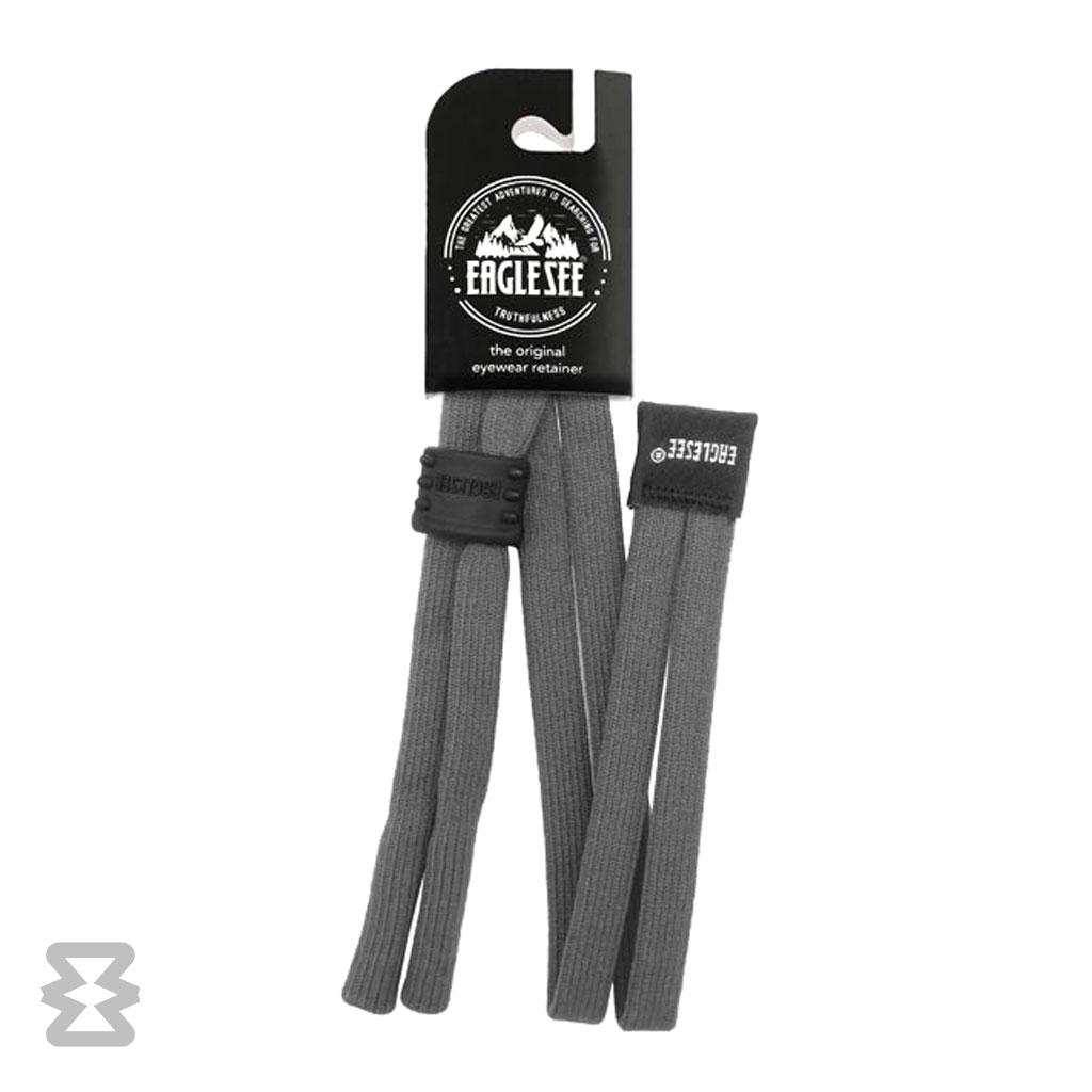 بند عینک ایگل سی مدل کشبافت جورابی طوسی تیره