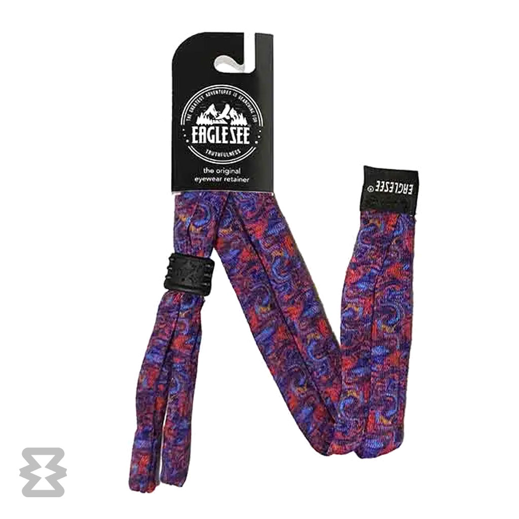 بند عینک ایگل سی مدل کتان طرح انتزاعی بنفش