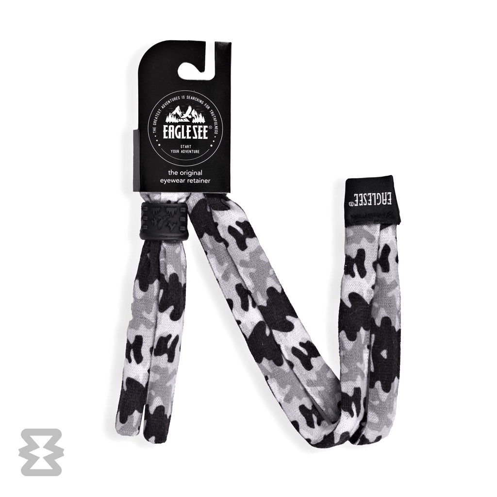 بند عینک ایگل سی مدل کتان طرح استتار طوسی