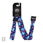 بند عینک ایگل سی مدل کتان طرح گل‌دار آبی نارنجی