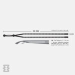 بند عینک ایگل سی مدل دات کُرد – قرمز زرد