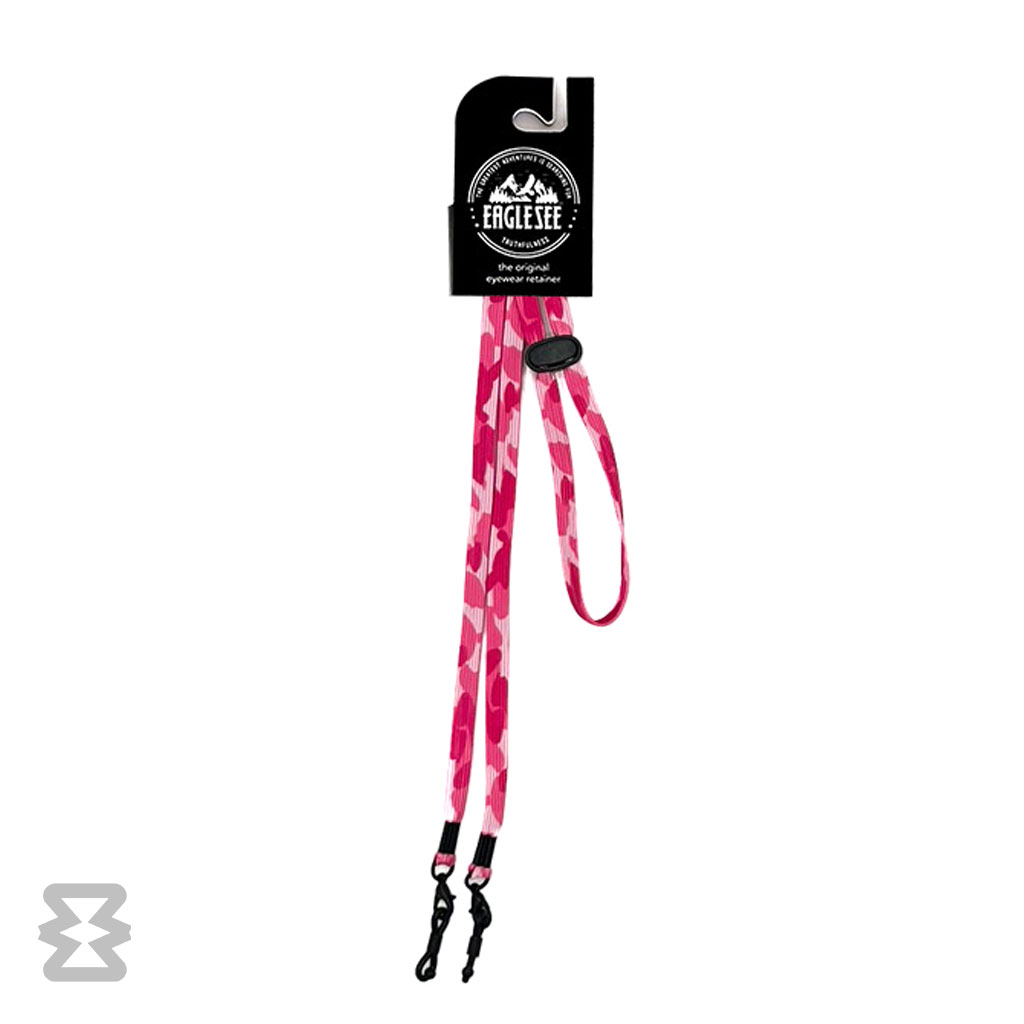 بند عینک و ماسک ایگل سی مدل کشبافت طرح‌دار صورتی