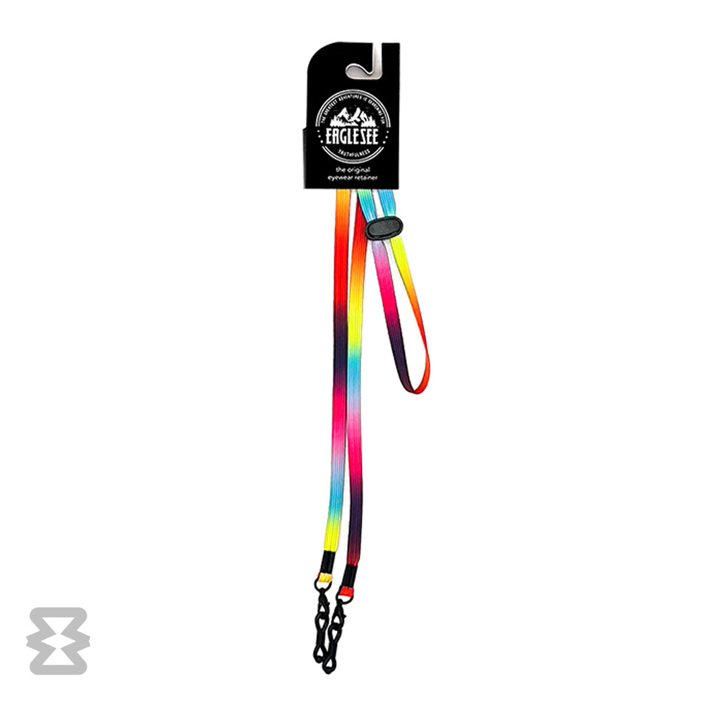 بند عینک و ماسک ایگل سی مدل کشبافت طرح‌دار رنگین‌کمان