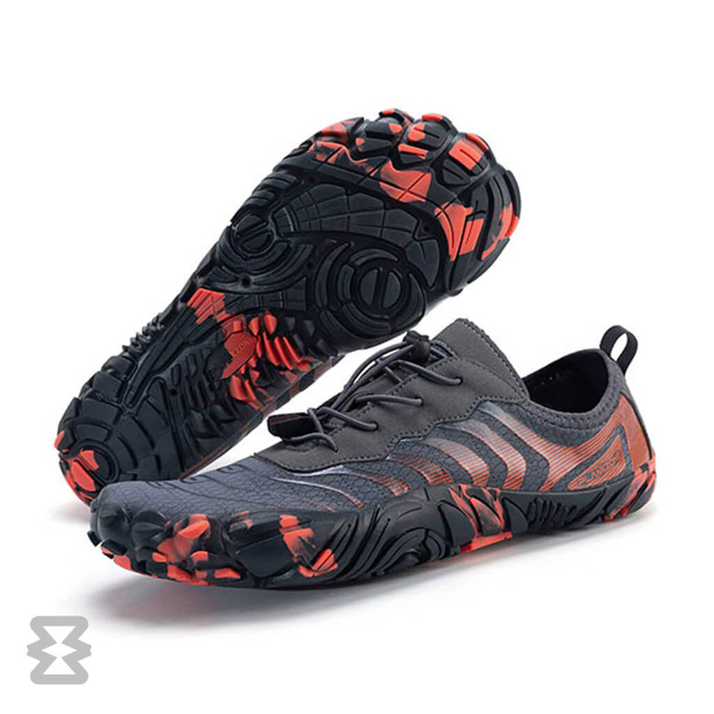 کفش آبی مردانه Plankzone مدل Atlas رنگ نارنجی مشکی