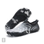 کفش آبی مردانه Plankzone مدل Reghez رنگ مشکی سفید