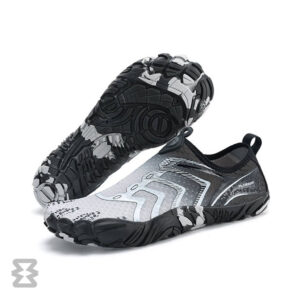 کفش آبی مردانه Plankzone مدل Reghez رنگ مشکی سفید