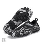 کفش آبی مردانه Plankzone مدل Leymar رنگ سفید مشکی