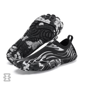 کفش آبی مردانه Plankzone مدل Leymar رنگ سفید مشکی