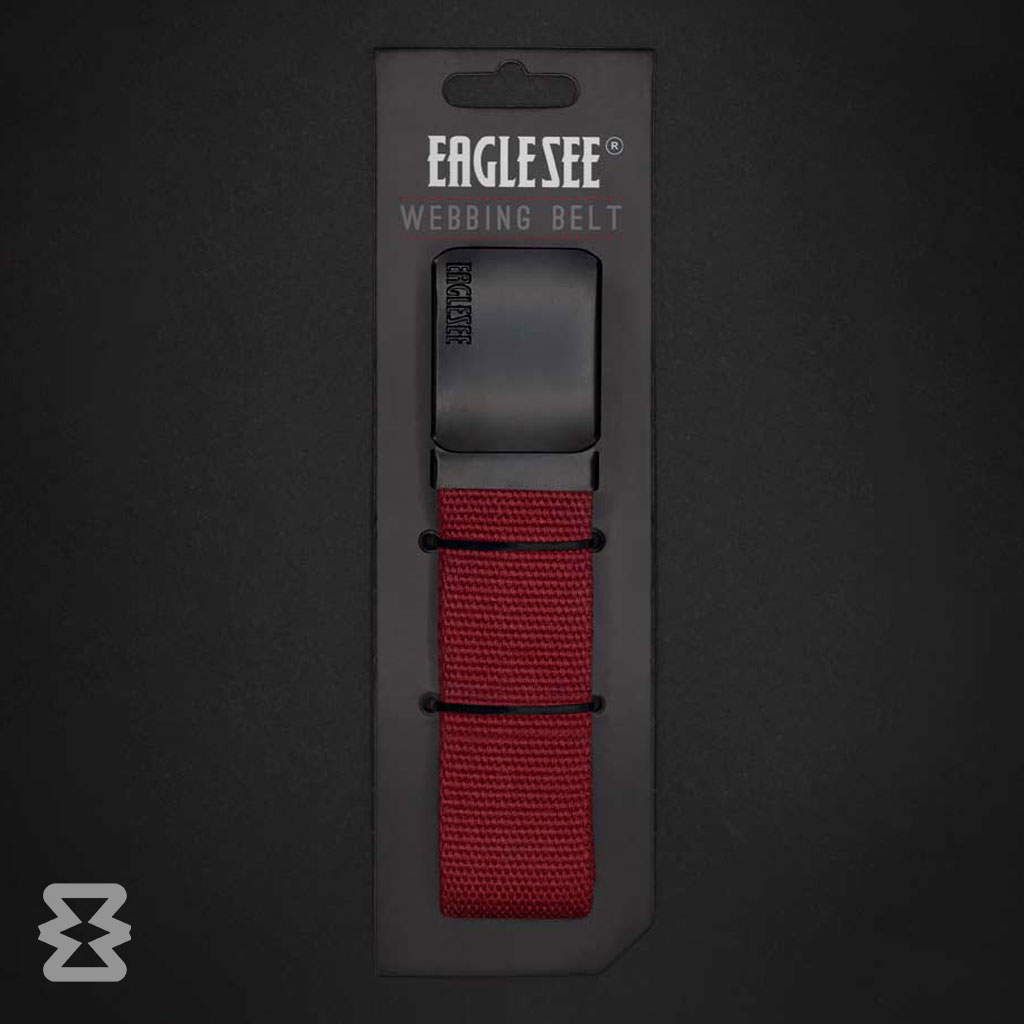 کمربند ایگل سی مدل قرمز ساده