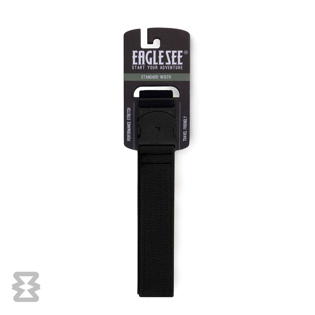 کمربند استاندارد ایگل سی مدل کشبافت ساده مشکی