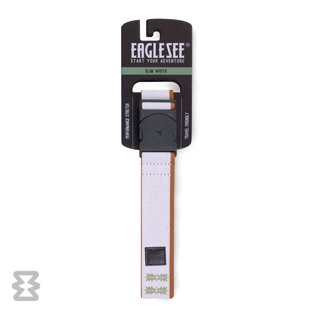 کمربند اسلیم ایگل سی مدل کشبافت ادونچر طرح عقاب آبی