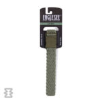 کمربند اسلیم ایگل سی مدل کشبافت بافت‌دار سبز زیتونی