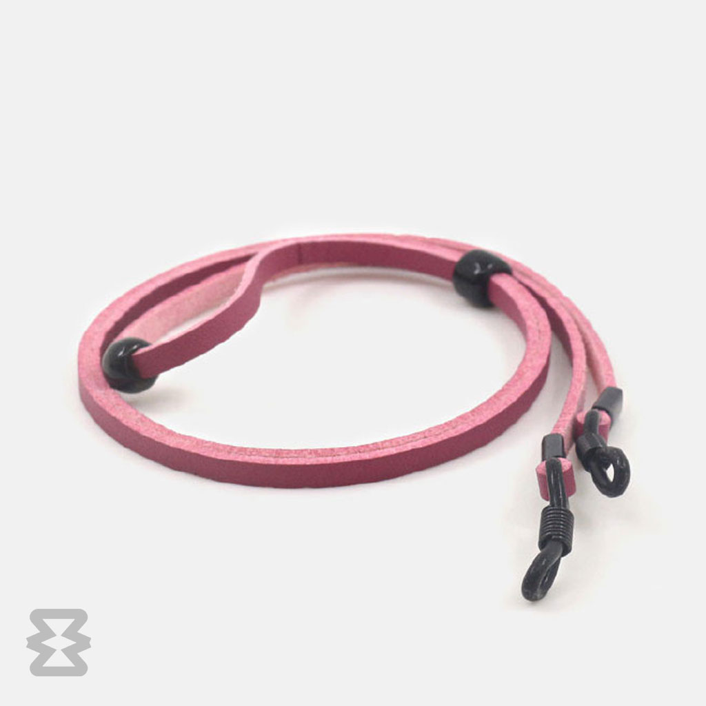 بند عینک ایگل سی مدل چرم کلاسیک صورتی