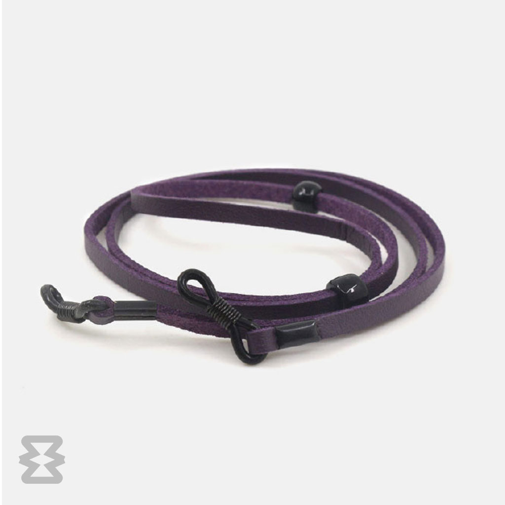 بند عینک ایگل سی مدل چرم کلاسیک بنفش