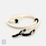 بند عینک ایگل سی مدل چرم کلاسیک سفید