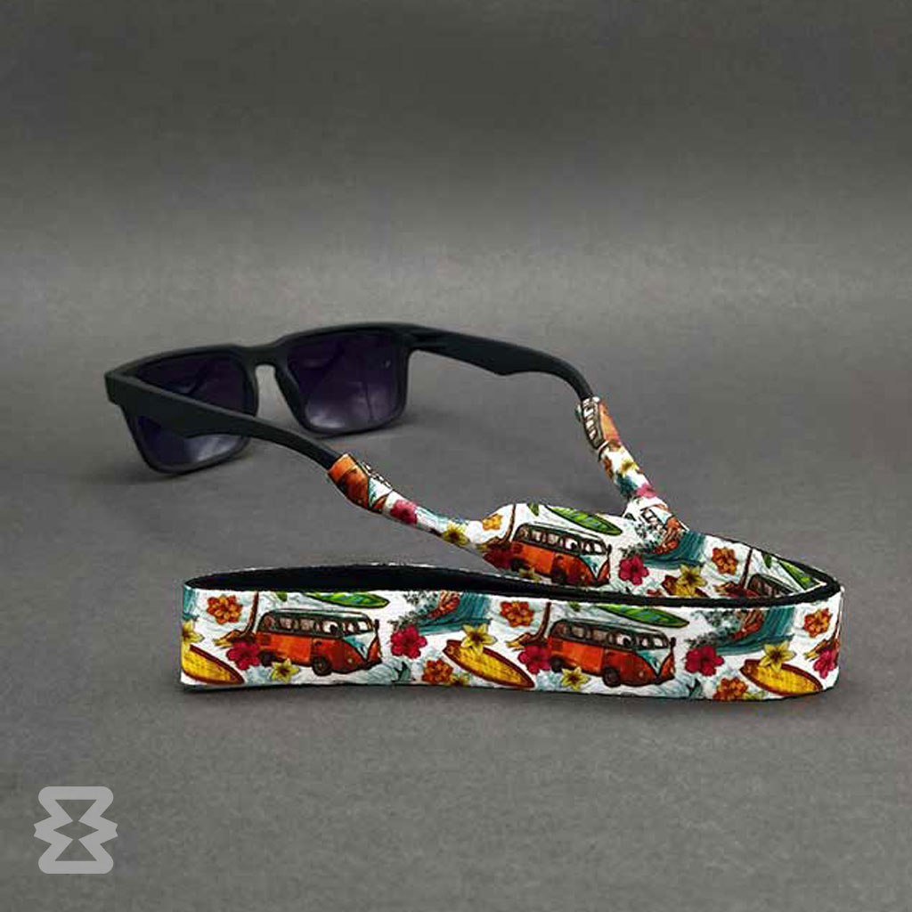 بند عینک ایگل سی مدل پهن طرح‌دار Van Life