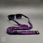 بند عینک ایگل سی مدل کتان طرح انتزاعی بنفش