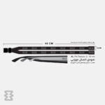 بند عینک ایگل سی مدل کتان طرح وسترن