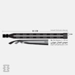 بند عینک ایگل سی مدل کتان طرح قبیله فیروزه‌ای