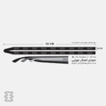 بند عینک ایگل سی مدل ضد آب سیلیکونی قرمز