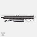 بند عینک ایگل سی مدل ضد آب سیلیکونی مشکی