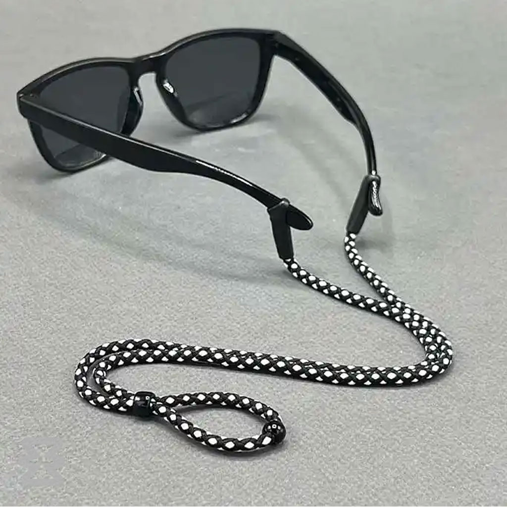 بند عینک ایگل سی مدل بیگ دات کُرد مشکی – سفید