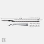 بند عینک ایگل سی مدل چرم یونیک مشکی