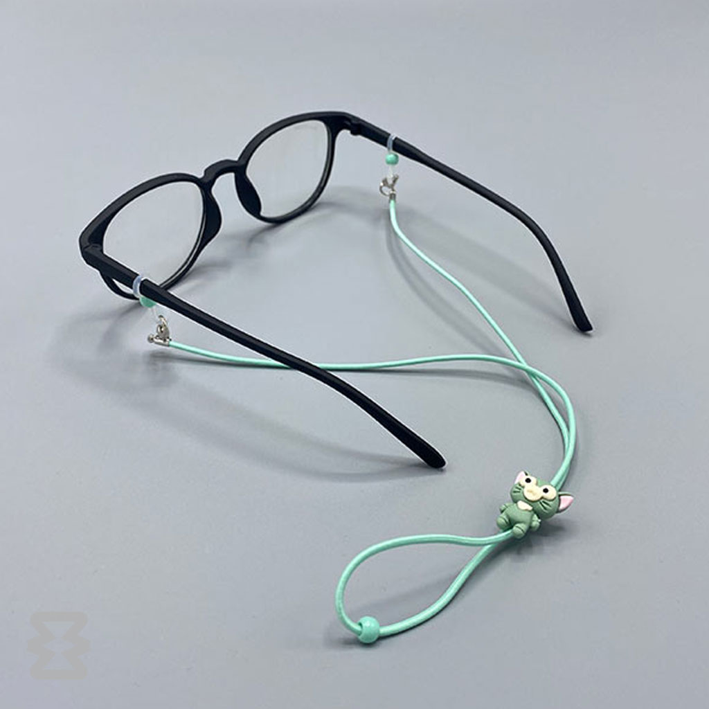 بند عینک و ماسک کودک ایگل سی مدل گربه