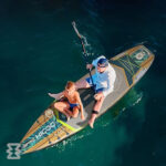 پدل برد هایکو مدل Blue Coast STD طرح چوب