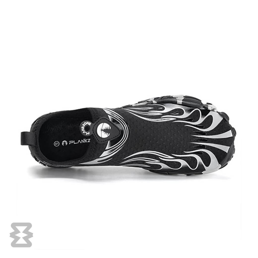 کفش آبی مردانه Plankzone مدل Leymar رنگ سفید مشکی