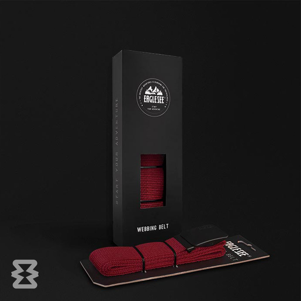 کمربند ایگل سی مدل قرمز ساده