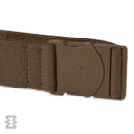 کمربند استاندارد ایگل سی مدل کشبافت ساده قهوه‌ای