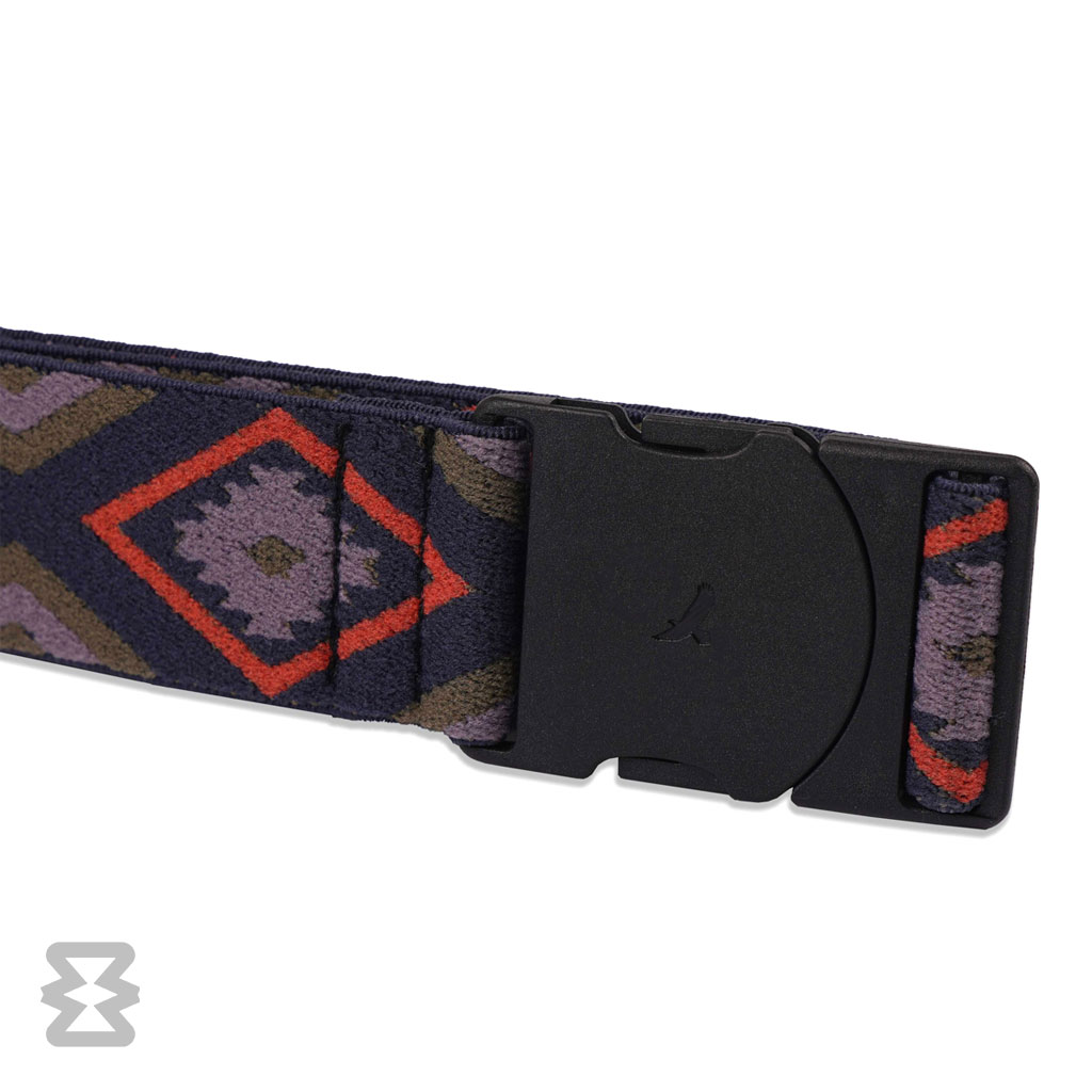 کمربند اسلیم ایگل سی مدل کشبافت ادونچر طرح قبیله‌ای قرمز آبی