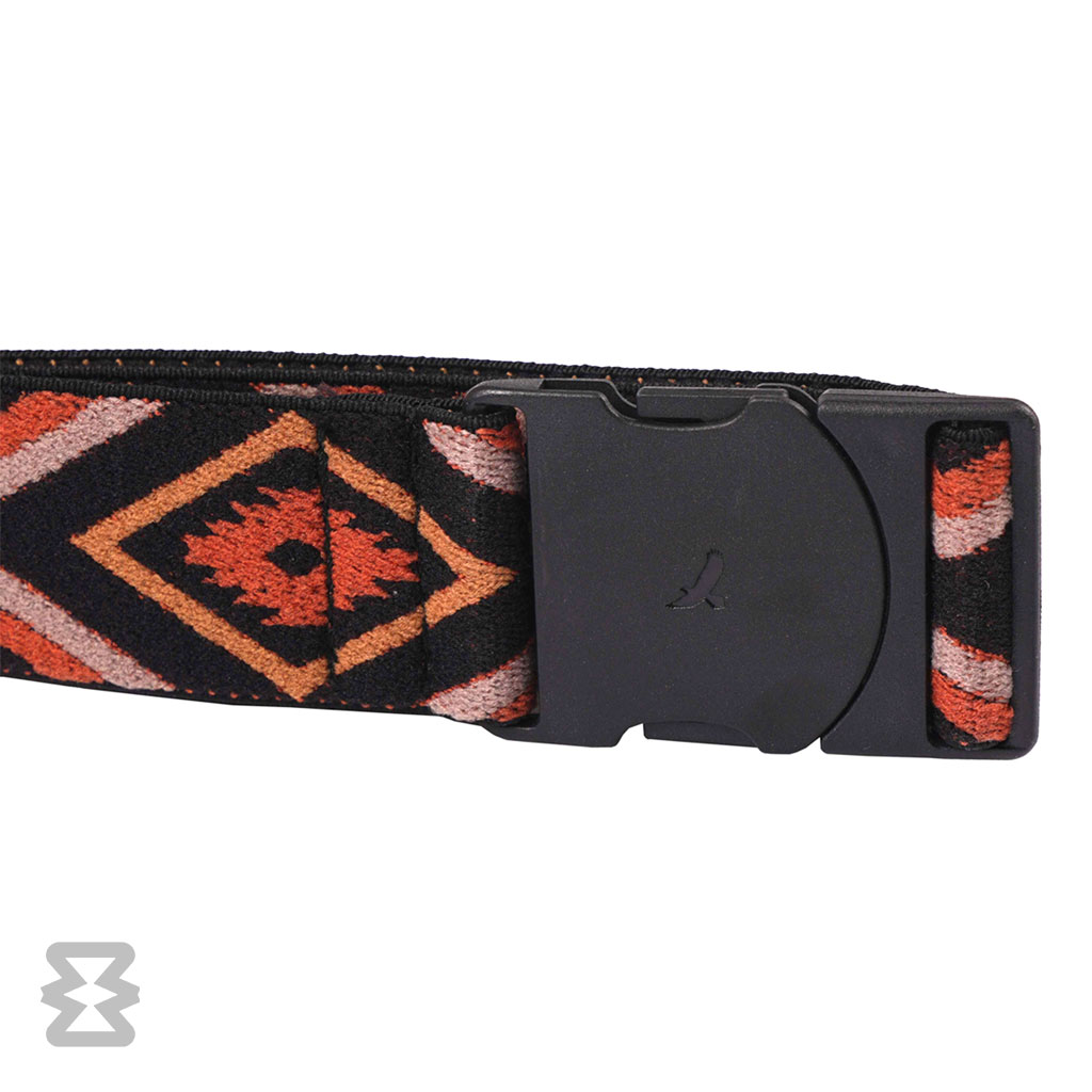 کمربند اسلیم ایگل سی مدل کشبافت ادونچر طرح قبیله‌ای قرمز سفید