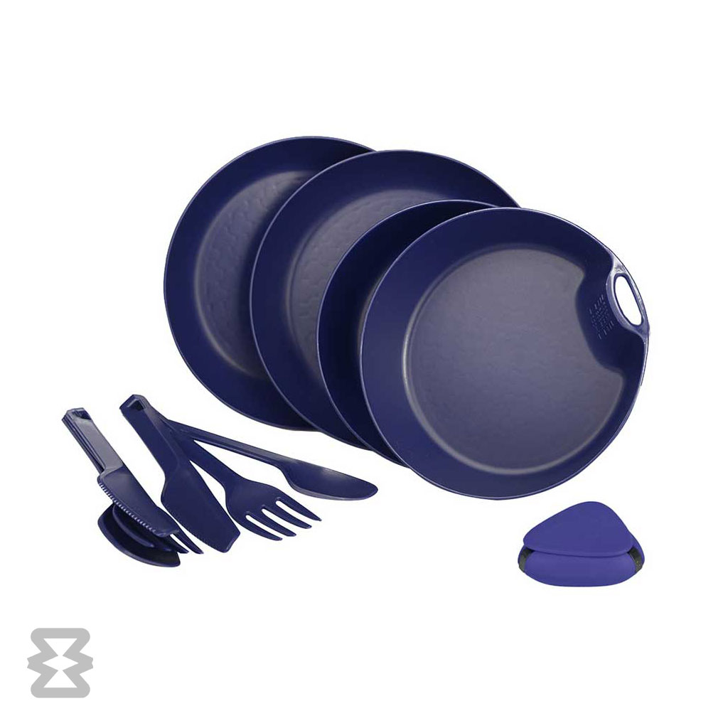 ست ظروف 2 نفره لایف کمپ مدل 11 تکه کمبو کد 45819