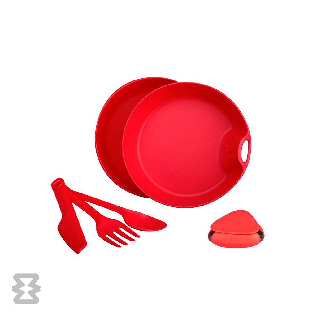 ست بشقاب 1 نفره لایف کمپ مدل 6 تکه کمبو کد 45818