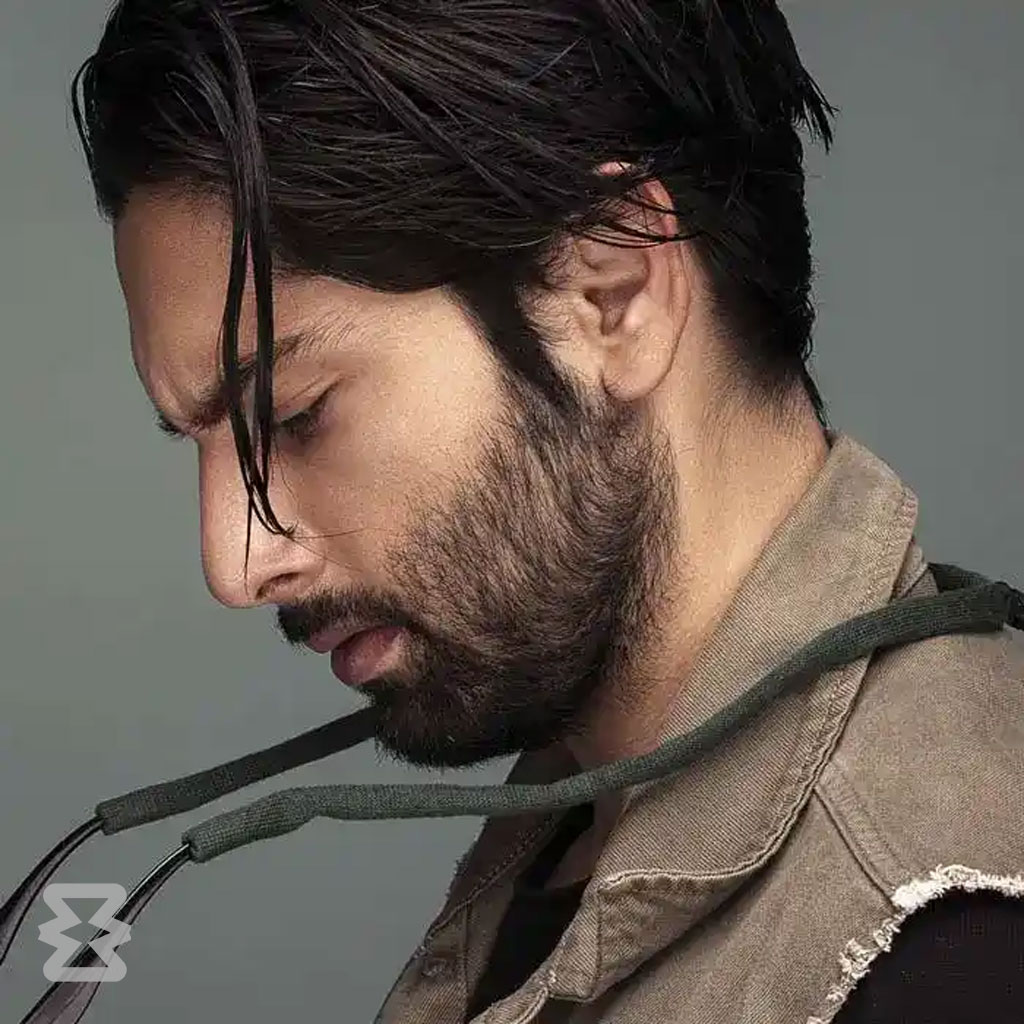 بند عینک ایگل سی مدل کتان ساده سبز تیره