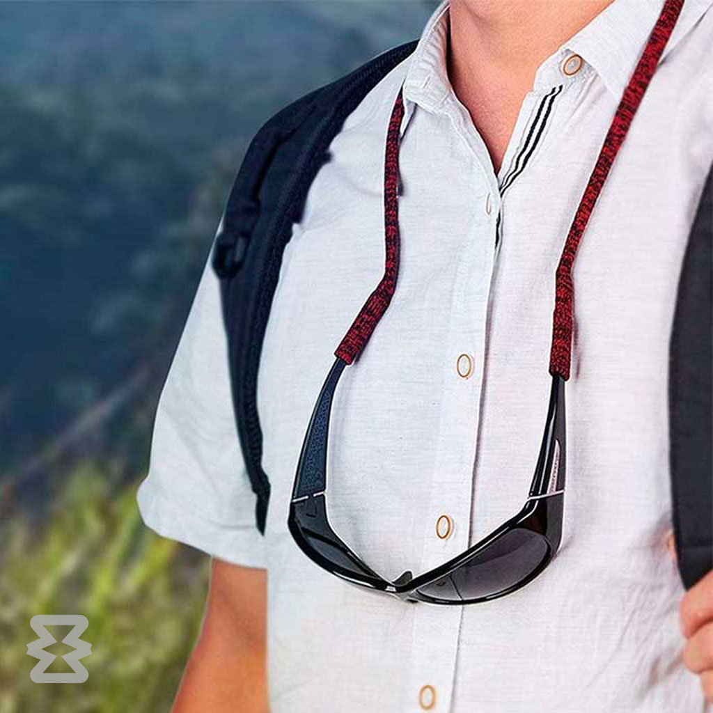 بند عینک ایگل سی مدل چریکی زرشکی