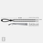 بند عینک ایگل سی مدل چرم کلاسیک زرد