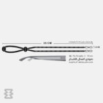 بند عینک ایگل سی مدل چرم کلاسیک بنفش